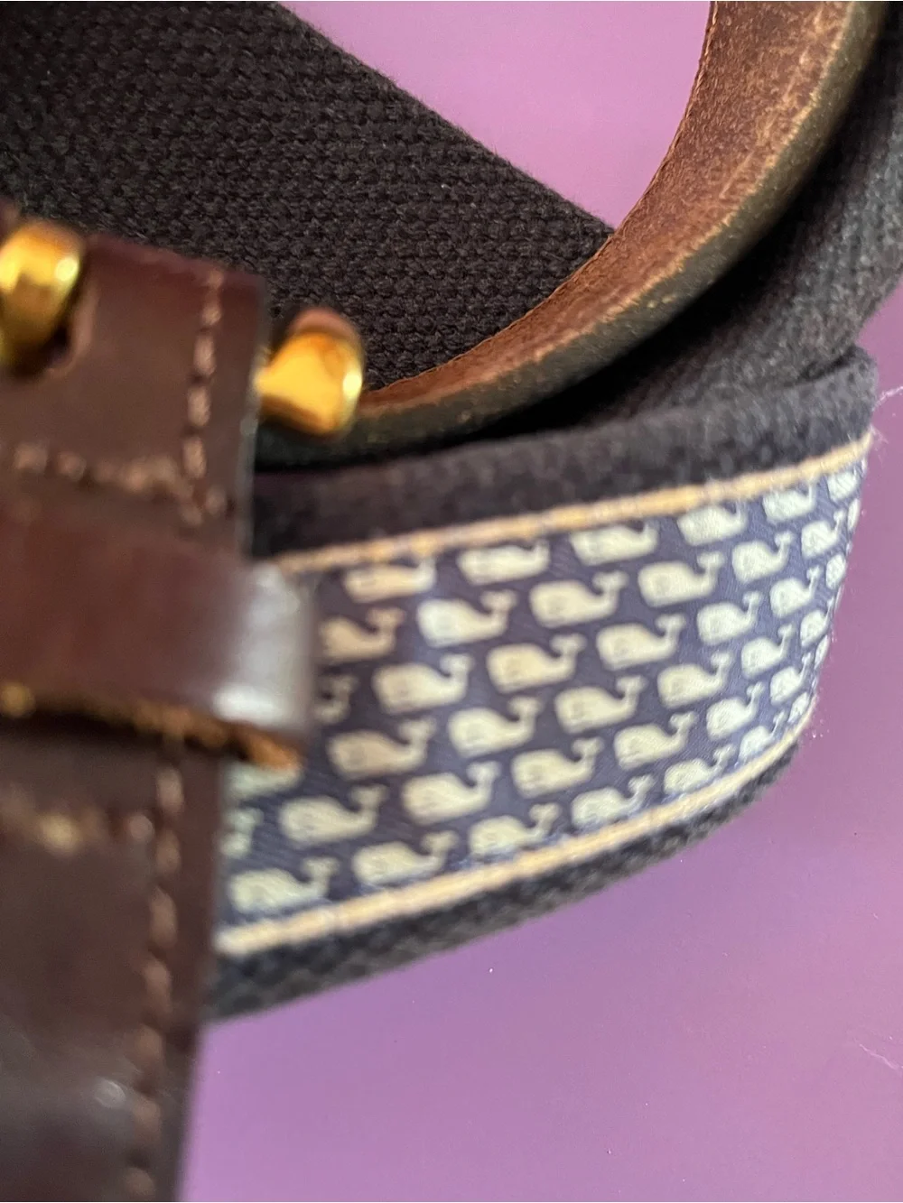 Vineyard Vines Whale Belt